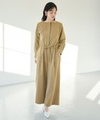 【ハッシュニュアンス/#Newans】のスクエアネックジャンプスーツ キャメル|ID: prp329100004672628 ipo3291000000034286542