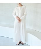 【ハッシュニュアンス/#Newans】のスクエアネックジャンプスーツ ホワイト|ID: prp329100004672628 ipo3291000000034286544