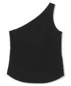 【アンクレイヴ/uncrave】のコットンミラノ ワンショルダー トップス(uncrave WHITE) 人気、トレンドファッション・服の通販 founy(ファニー) ファッション Fashion レディースファッション Fashion for Women トップス・カットソー Cut & Sew Tops インナー Innerwear カットソー Cut and Sewn Top コンパクト Compact, Small Size ショルダー Shoulder, Shoulder Strap ショート Short, Short Length シルケット Silket, Silky Cotton ジャケット Jacket, Outerwear 雑誌 Magazine, Fashion Magazine タンク Tank Top, Sleeveless Top バランス Balance, Style Balance パイピング Piping, Trim Design ミラノ Milano Style, Italian-Inspired モダン Modern, Contemporary A/W・秋冬 Autumn/Winter S/S・春夏 SS, Spring/Summer, Warm Season 夏 Summer エレガント 上品 Elegant thumbnail ブラック|ID: prp329100004672645 ipo3291000000033774502