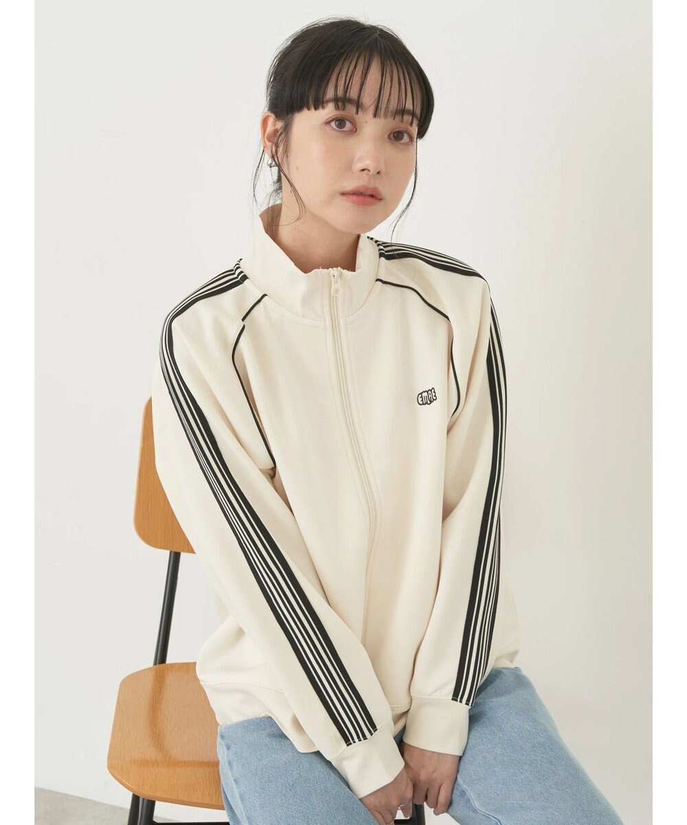 【アースミュージックアンドエコロジー/earth music&ecology】のスポーティー袖ラインブルゾン 人気、トレンドファッション・服の通販 founy(ファニー) 　ファッション　Fashion　レディースファッション　Fashion for Women　アウター　Coat / Outerwear Collection　レディースジャケット・軽アウター　Jackets　ブルゾンジャケット・スポーティアウター　Blouson Jackets　ジャケット　Jacket, Outerwear　スポーティ　Sporty, Casual Athletic　スリーブ　Sleeve, Long Sleeve / Short Sleeve　ブルゾン　Blouson, Bomber Jacket　ポケット　Pocket, Pocket Detail　夏　Summer　春　Spring　S/S・春夏　SS, Spring/Summer, Warm Season　 other-1|ID: prp329100004672650 ipo3291000000033774522