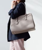 【エースバッグズアンドラゲッジ/ACE BAGS & LUGGAGE】の【PCケース付・A4収納】Jewelna Rose OLバッグ エト トートバッグ 横型 11931 ジュエルナローズ 通勤 グレージュ|ID: prp329100004672690 ipo3291000000035929216