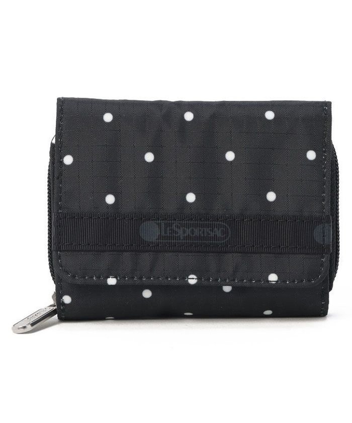 【レスポートサック/LeSportsac】のREESE WALLET/プティドット インテリア・キッズ・メンズ・レディースファッション・服の通販 founy(ファニー) https://founy.com/ ファッション Fashion レディースファッション Fashion for Women ミニ財布・二つ折り財布 Wallets & Card Cases ウォレット Wallet コイン Coin, Coin Design コンパクト Compact, Small Size シンプル Simple, Minimal ドット Polka Dot, Dot Pattern ベーシック Basic, Essential ポケット Pocket, Pocket Detail モノトーン Monotone, Black and White ラウンド Round, Round Neck 財布 Wallet, Purse |ID: prp329100004672765 ipo3291000000033774999