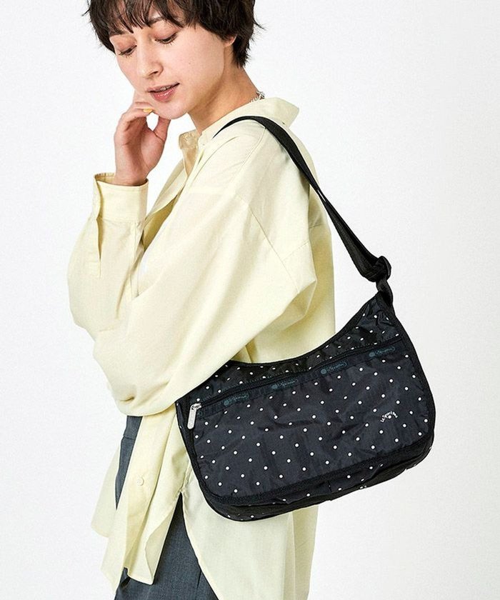 【レスポートサック/LeSportsac】のCLASSIC HOBO/プティドット インテリア・キッズ・メンズ・レディースファッション・服の通販 founy(ファニー) https://founy.com/ ファッション Fashion レディースファッション Fashion for Women ショルダー Shoulder, Shoulder Strap シンプル Simple, Minimal ドット Polka Dot, Dot Pattern ベーシック Basic, Essential ポケット Pocket, Pocket Detail ポーチ Pouch, Small Case モノトーン Monotone, Black and White 財布 Wallet, Purse |ID: prp329100004672780 ipo3291000000033775042