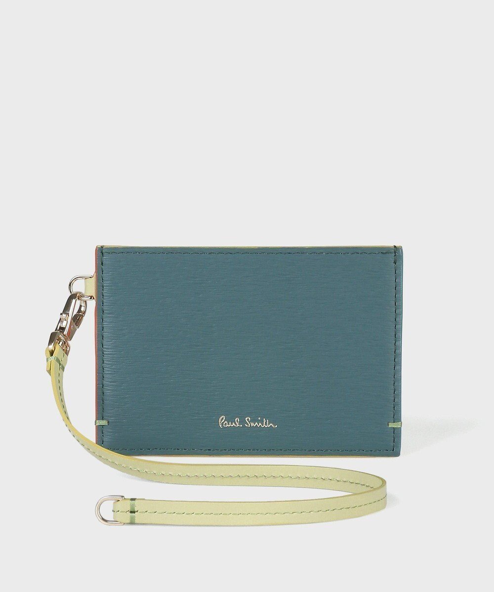 【ポール スミス/Paul Smith】のカラードエッジ パスケース インテリア・キッズ・メンズ・レディースファッション・服の通販 founy(ファニー) 　ファッション　Fashion　レディースファッション　Fashion for Women　ミニ財布・二つ折り財布　Wallets & Card Cases　ポケット　Pocket, Pocket Detail　メタル　Metal, Metal Parts　エレガント 上品　Elegant　財布　Wallet, Purse　グリーン|ID: prp329100004672783 ipo3291000000033775055