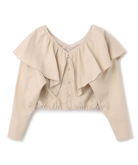 【アンクレイヴ/uncrave】 【手洗い可】シャンブレー ラッフル ブラウス(uncrave WHITE)人気、トレンドファッション・服の通販 founy(ファニー) ファッション Fashion レディースファッション Fashion for Women トップス・カットソー Cut & Sew Tops シャツ・ブラウス・オフィスカジュアル Elegant Blouses & Button-Ups 春 Spring ギャザー Gathered, Ruffled シャンブレー Chambray, Denim-Like Fabric セットアップ Set-Up, Coordinated Outfit デニム Denim, Jeans Material ドレープ Drape, Draping Fabric フロント Front, Front Design ラッフル Ruffle, Frill S/S・春夏 SS, Spring/Summer, Warm Season 夏 Summer エレガント 上品 Elegant |ID:prp329100004672837