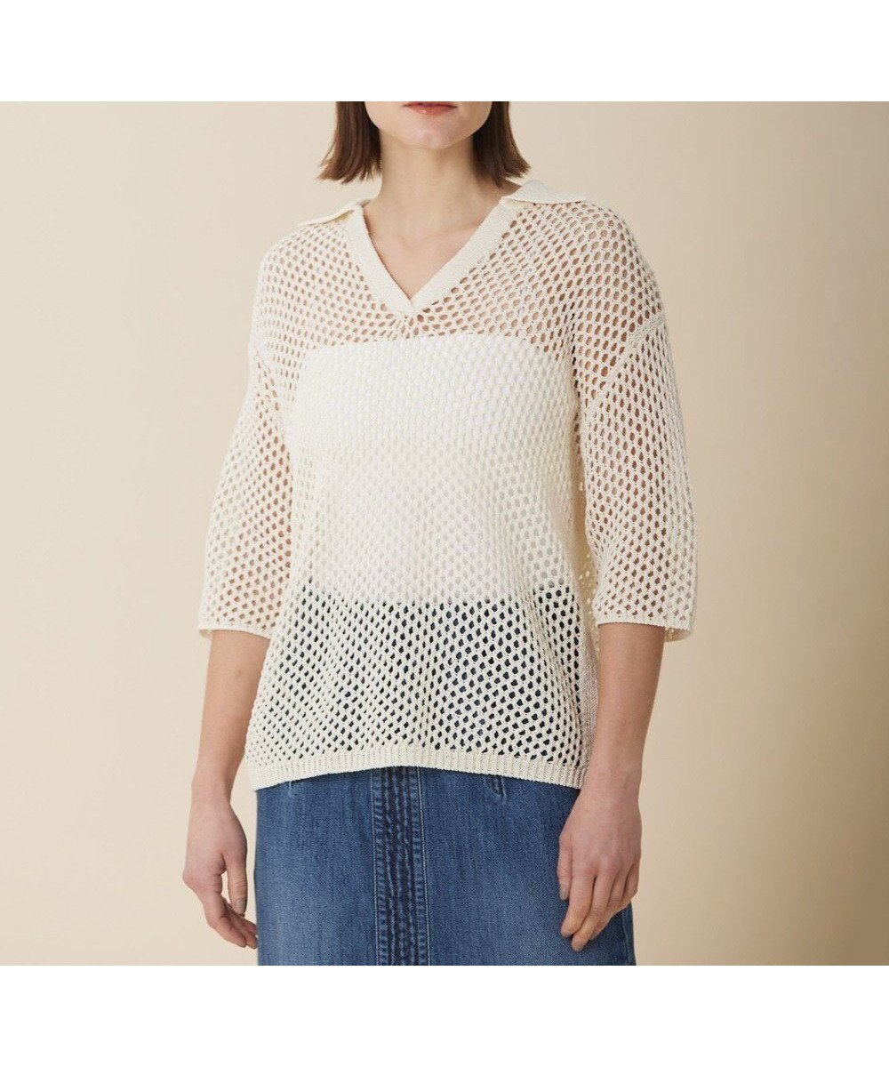 【ベイジ,/BEIGE,】の【VERY 6月号掲載】GASPARD / ポロニット 人気、トレンドファッション・服の通販 founy(ファニー)  雑誌掲載アイテム Magazine Picks & Fashion Features ファッション雑誌 Fashion Magazines ヴェリィ VERY ファッション Fashion レディースファッション Fashion for Women トップス・カットソー Cut & Sew Tops ニット Knit Tops & Sweaters 春 Spring キャミソール Camisole, Spaghetti Strap Top キャミワンピース Cami Dress, Slip Dress シンプル Simple, Minimal スリット Slit, Slit Detail セーター Sweater, Knitwear 雑誌 Magazine, Fashion Magazine タンク Tank Top, Sleeveless Top プリント Print, Printed Pattern メッシュ Mesh, Net Fabric 6月号 June Issue, Jun. Edition S/S・春夏 SS, Spring/Summer, Warm Season おすすめ Recommended / Our Picks 夏 Summer  other-1|ID: prp329100004672864 ipo3291000000034274706