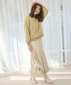 【フェルゥ/Feroux】の【セットアイテム】裏毛プルオーバー×ランダムプリーツ スカート ベージュ系|ID: prp329100004672957 ipo3291000000034178969