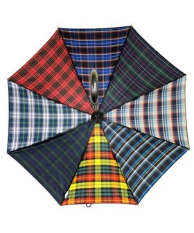 【プラスリング/+RING】の【UVカット100%】【2重張り】プラスリング UNISEX 雨傘(長)60cm CHK T1226 人気、トレンドファッション・服の通販 founy(ファニー) ファッション Fashion レディースファッション Fashion for Women レイングッズ・傘・晴雨兼用傘 Umbrellas & Rain Gear コンパクト Compact, Small Size 傘 Umbrella, Parasol シンプル Simple, Minimal チェック Check, Plaid, Tartan 無地 Plain, Solid Color ユニセックス Unisex, Genderless ラップ Wrap, Wrap Design おすすめ Recommended / Our Picks |ID:prp329100004672993
