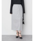 【アースミュージックアンドエコロジー/earth music&ecology】のラメナロースカート Silver|ID: prp329100004673040 ipo3291000000034274116