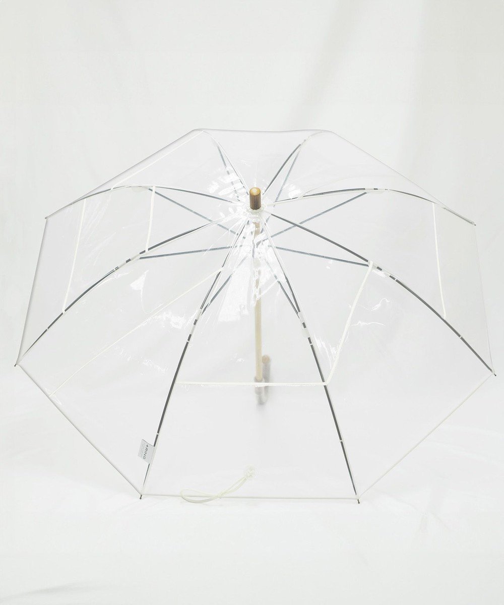 【プラスリング/+RING】の【プラスリング】【数量限定】 UNISEX 雨傘(長)55cm WHT パッチワークパイピングビニール傘 人気、トレンドファッション・服の通販 founy(ファニー) ファッション Fashion レディースファッション Fashion for Women レイングッズ・傘・晴雨兼用傘 Umbrellas & Rain Gear コンパクト Compact, Small Size 傘 Umbrella, Parasol パイピング Piping, Trim Design パッチワーク Patchwork, Mixed Fabric ユニセックス Unisex, Genderless ラップ Wrap, Wrap Design other-1|ID: prp329100004673047 ipo3291000000034274161