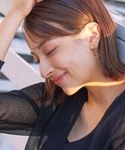【ティアクラッセ/Tiaclasse】のダブルリングピアス ゴールド|ID: prp329100004673077 ipo3291000000033776173