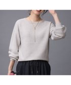 【その他のブランド/Other】の【洗濯機可能/8色展開】ハッピーカラーニット アイスグレー|ID: prp329100004673082 ipo3291000000033776200
