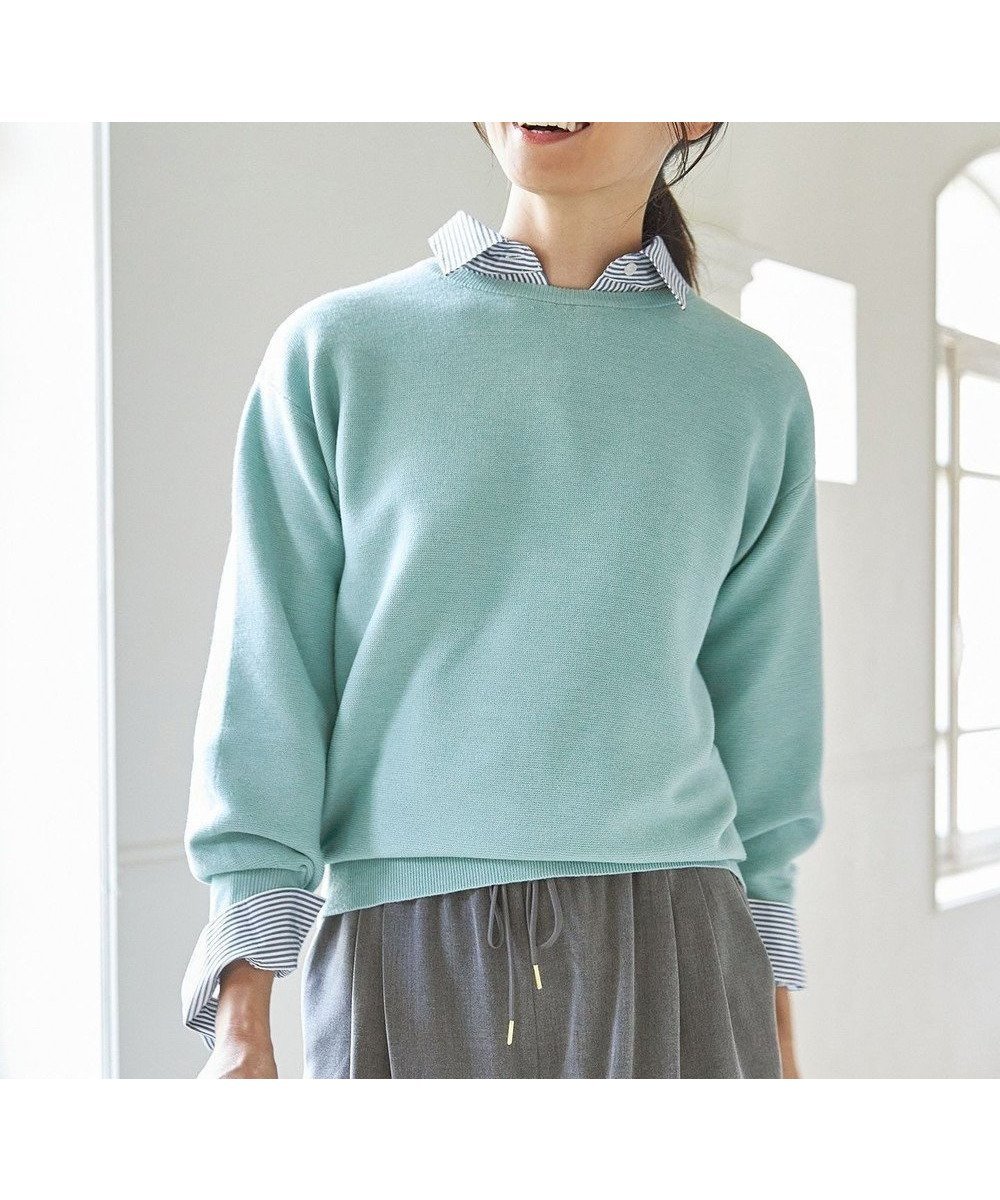 【エニー/ANY】の【洗濯機可能/8色展開】ハッピーカラーニット インテリア・キッズ・メンズ・レディースファッション・服の通販 founy(ファニー) 　ファッション　Fashion　レディースファッション　Fashion for Women　トップス・カットソー　Cut & Sew Tops　ニット　Knit Tops & Sweaters　おすすめ　Recommended / Our Picks　インナー　Innerwear　ストレッチ　Stretch, Stretchy Fabric　セーター　Sweater, Knitwear　ハイネック　High Neck, Mock Neck　ミックス　Mix, Mixed Style　春　Spring　A/W・秋冬　Autumn/Winter　ミント|ID: prp329100004673082 ipo3291000000033776201