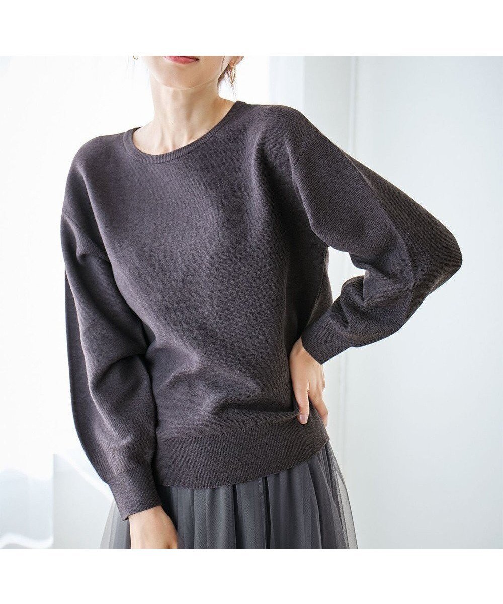 【エニー/ANY】の【洗濯機可能/8色展開】ハッピーカラーニット インテリア・キッズ・メンズ・レディースファッション・服の通販 founy(ファニー) 　ファッション　Fashion　レディースファッション　Fashion for Women　トップス・カットソー　Cut & Sew Tops　ニット　Knit Tops & Sweaters　おすすめ　Recommended / Our Picks　インナー　Innerwear　ストレッチ　Stretch, Stretchy Fabric　セーター　Sweater, Knitwear　ハイネック　High Neck, Mock Neck　ミックス　Mix, Mixed Style　春　Spring　A/W・秋冬　Autumn/Winter　チャコール|ID: prp329100004673082 ipo3291000000033776204