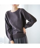 【エニー/ANY】の【洗濯機可能/8色展開】ハッピーカラーニット チャコール|ID: prp329100004673082 ipo3291000000034203320