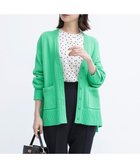 【組曲/KUMIKYOKU】の【WEB限定】SOBANEラメカーディガン グリーン系|ID: prp329100004673122 ipo3291000000034287472