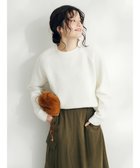 【クラフトスタンダードブティック/CRAFT STANDARD BOUTIQUE】のシンプルニットプルオーバー Ivory|ID: prp329100004673128 ipo3291000000033776375
