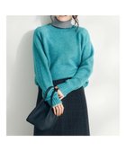 【クラフトスタンダードブティック/CRAFT STANDARD BOUTIQUE】のシンプルニットプルオーバー Blue Green|ID: prp329100004673128 ipo3291000000033776381
