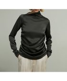 【ベイジ,/BEIGE,】の【otonaMUSE 5月号掲載】GINETTE / シャーリングブラウス Slate|ID: prp329100004673223 ipo3291000000033776732