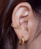 【ティアクラッセ/Tiaclasse】のストーンイヤーカフ ゴールド|ID: prp329100004673226 ipo3291000000034274462