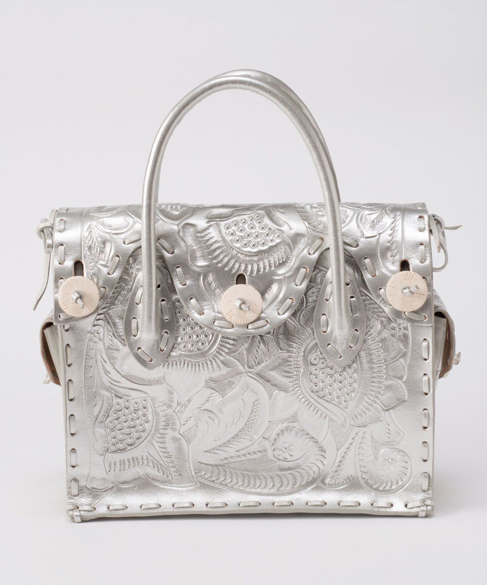 【グレース コンチネンタル/GRACE CONTINENTAL】のMaestraS-MTLC インテリア・キッズ・メンズ・レディースファッション・服の通販 founy(ファニー) ファッション Fashion レディースファッション Fashion for Women ウォレット Wallet ヴィンテージ Vintage Style 定番 Standard, Basic Item ハンド Hand, Handmade ポケット Pocket, Pocket Detail ポーチ Pouch, Small Case シルバー|ID: prp329100004673231 ipo3291000000034274530