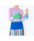 【コキュウ/COQ】のCACTUS カラーブロックリブニット 人気、トレンドファッション・服の通販 founy(ファニー) ファッション Fashion レディースファッション Fashion for Women トップス・カットソー Cut & Sew Tops ニット Knit Tops & Sweaters 春 Spring カラフル Colorful Design コレクション Collection, Seasonal Line ストレッチ Stretch, Stretchy Fabric スリット Slit, Slit Detail セーター Sweater, Knitwear バランス Balance, Style Balance ブロック Block, Solid Block Pattern メッシュ Mesh, Net Fabric モチーフ Motif, Design Theme S/S・春夏 SS, Spring/Summer, Warm Season 犬 Dog 夏 Summer thumbnail ライラック|ID: prp329100004673249 ipo3291000000034631786