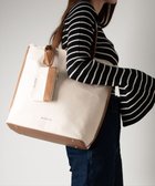 【ラ バガジェリー/LA BAGAGERIE】の【MONICA】A4フリンジキャンバストート キャメル×アイボリー|ID: prp329100004673261 ipo3291000000034288453