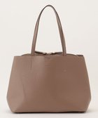 【ラ バガジェリー/LA BAGAGERIE】の【maison vert】 【多収納】アオリトートバッグ ライトグレー|ID: prp329100004673263 ipo3291000000034288467