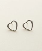 【ヨア/yoaa】の【雑誌VERY1月号掲載商品】シルバー925 OPハートピアス シルバー925|ID: prp329100004673301 ipo3291000000033777019