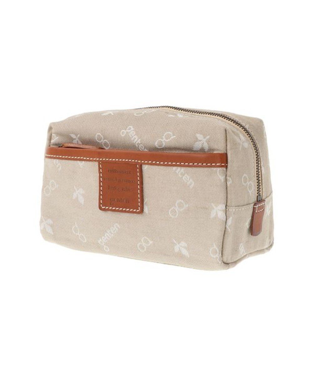 【ゲンテン/genten】のクロスパンチングインナースペース ポーチ インテリア・キッズ・メンズ・レディースファッション・服の通販 founy(ファニー) 　ファッション　Fashion　レディースファッション　Fashion for Women　ミニ財布・二つ折り財布　Wallets & Card Cases　ポーチ&ミニバッグ　Pouches & Mini Bags　インナー　Innerwear　シンプル　Simple, Minimal　ポーチ　Pouch, Small Case　定番　Standard, Basic Item　財布　Wallet, Purse　チャ|ID: prp329100004673310 ipo3291000000034992137