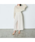 【グレース コンチネンタル/GRACE CONTINENTAL】のアルパカメッシュニットトップ キナリ|ID: prp329100004673339 ipo3291000000033777161