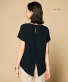 【ベイジ,/BEIGE,】の【洗える】SHELBY / ハーフスリーブブラウス Black|ID: prp329100004673355 ipo3291000000033777223