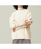 【ジェイプレスヨークストリート/J.PRESS YORK STREET】の【UNISEX】アランケーブルニット アイボリー系|ID: prp329100004673456 ipo3291000000033777608