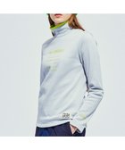 【ピーダブリュサーキュラス/PW CIRCULUS】の【あったか裏地/防寒】【WOMEN】モックネックカットソー ライトグレー系|ID: prp329100004673464 ipo3291000000033777638