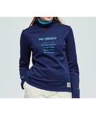 【ピーダブリュサーキュラス/PW CIRCULUS】の【あったか裏地/防寒】【WOMEN】モックネックカットソー ネイビー系|ID: prp329100004673464 ipo3291000000033777641