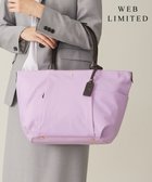 【ジェイ プレス/J.PRESS】の【WEB限定カラーあり・A4サイズ収納可・撥水】 ナイロン トート バッグ ふじ色系|ID: prp329100004673501 ipo3291000000035397044