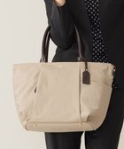 【ジェイ プレス/J.PRESS】の【WEB限定カラーあり・A4サイズ収納可・撥水】 ナイロン トート バッグ ベージュ系|ID: prp329100004673501 ipo3291000000035397045