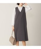 【ジェイ プレス/J.PRESS】の【洗える】2way thermoサキソニー ジャンパースカート グレー系|ID: prp329100004673504 ipo3291000000033777795