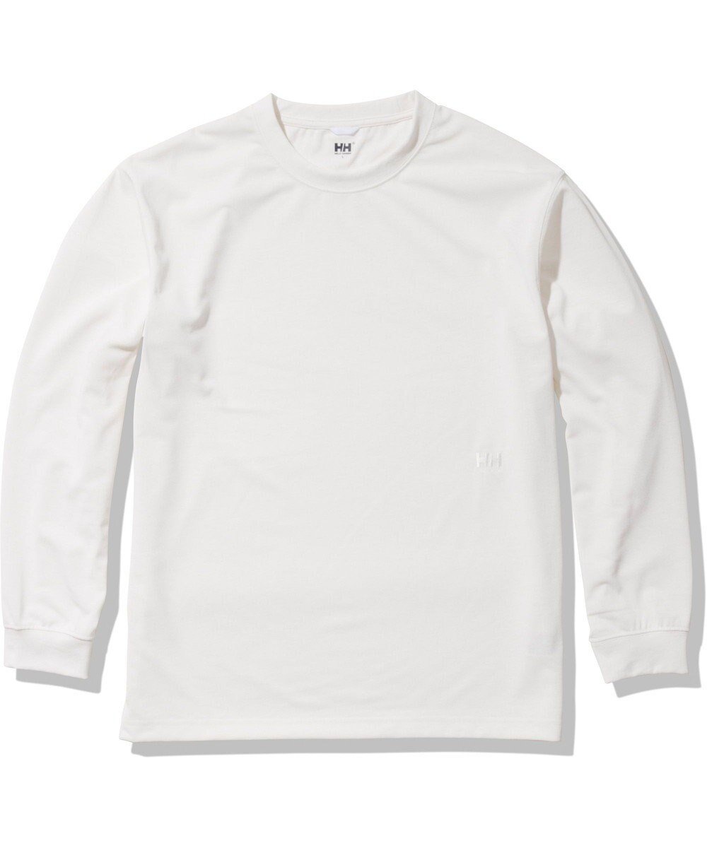 【ヘリーハンセン/HELLY HANSEN】の【UVケア・抗菌防臭】ロングスリーブ ワンポイントティー 人気、トレンドファッション・服の通販 founy(ファニー) 　ファッション　Fashion　レディースファッション　Fashion for Women　トップス・カットソー　Cut & Sew Tops　シャツ・ブラウス・オフィスカジュアル　Elegant Blouses & Button-Ups　ロングTシャツ・Tシャツ　Longline T-Shirts & Tees　カットソー・ベーシックTシャツ　Cut-and-Sewn Tops / Stretch Tees & Basics　カットソー　Cut and Sewn Top　抗菌　Antibacterial, Bacteria-Resistant　シンプル　Simple, Minimal　スリーブ　Sleeve, Long Sleeve / Short Sleeve　ロング　Long, Long-Length　ワンポイント　One Point, Statement Accent　A/W・秋冬　Autumn/Winter　S/S・春夏　SS, Spring/Summer, Warm Season　夏　Summer　 other-1|ID: prp329100004673515 ipo3291000000033777834