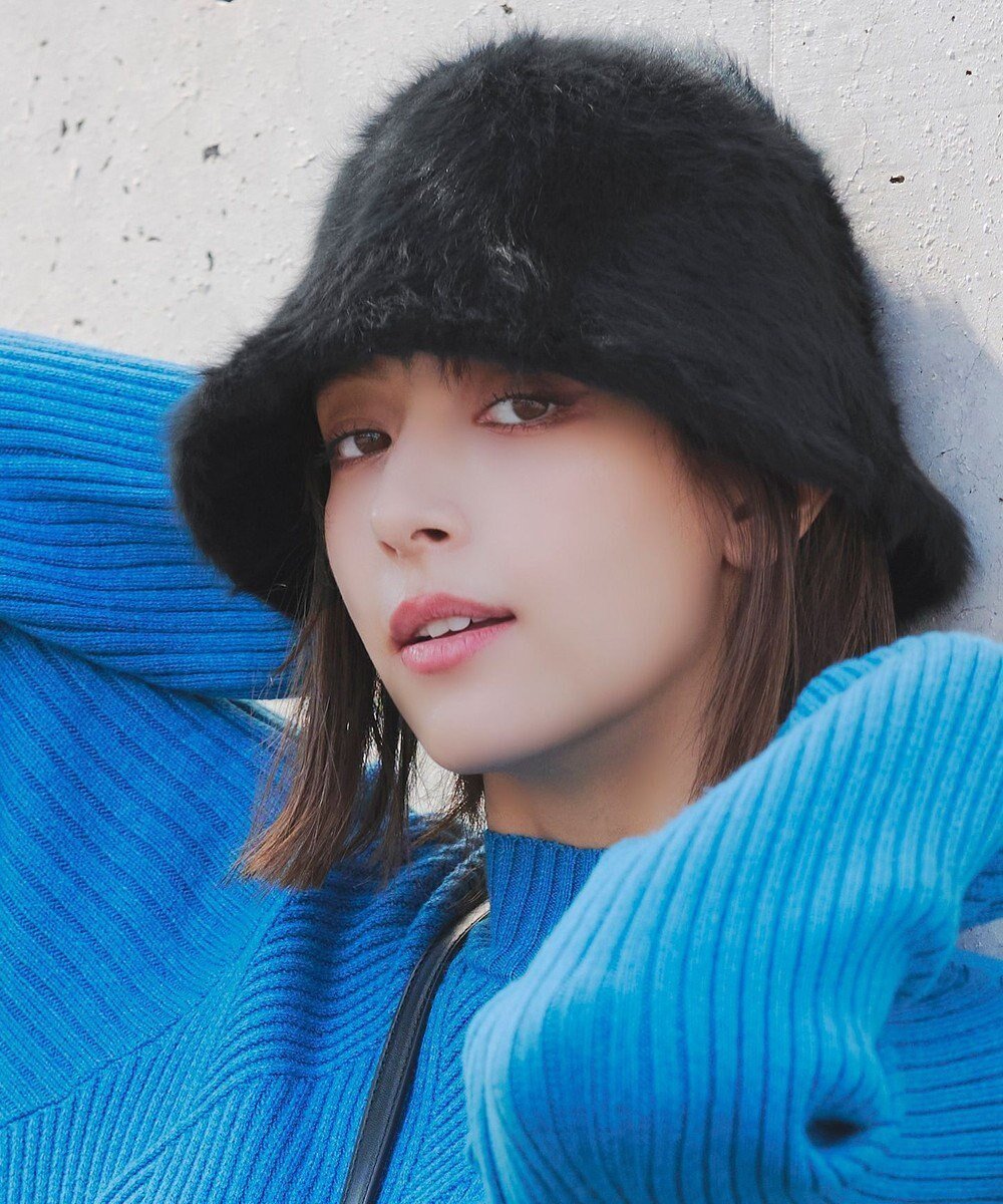 【ティアクラッセ/Tiaclasse】のファーバケットハット インテリア・キッズ・メンズ・レディースファッション・服の通販 founy(ファニー) 　ファッション　Fashion　レディースファッション　Fashion for Women　キャップ&ハット　Hats & Caps　おすすめ　Recommended / Our Picks　アクセサリー　Fashion Accessories　アンゴラ　Angora Knitwear　カーディガン　Cardigan, Knitwear　ギフト プレゼント　Gift / Present　クリスマス X'mas　Christmas / X'mas　シンプル　Simple, Minimal　チュニック　Tunic, Long Top　再入荷　Restock / Back in Stock　冬　Winter / This Winter　帽子　Hat, Headwear　新作・新入荷　New Arrivals / New In　秋　Autumn　A/W・秋冬　Autumn/Winter　ブラック|ID: prp329100004673584 ipo3291000000034289245