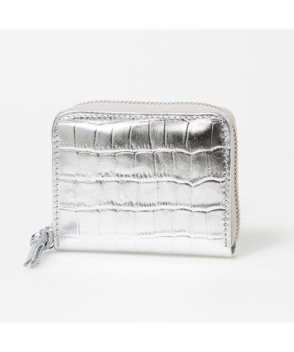 【アンビリオン/UNBILLION】のペルケ perche / メタリッククロコ・ジャバラカードウォレット インテリア・キッズ・メンズ・レディースファッション・服の通販 founy(ファニー) ファッション Fashion レディースファッション Fashion for Women ミニ財布・二つ折り財布 Wallets & Card Cases おすすめ Recommended / Our Picks ウォレット Wallet コンパクト Compact, Small Size ショルダー Shoulder, Shoulder Strap シルバー Silver, Metallic Silver ボックス Boxy, Box Shape ポケット Pocket, Pocket Detail 財布 Wallet, Purse シルバー|ID: prp329100004673602 ipo3291000000034289355