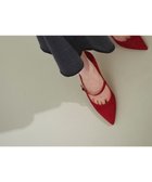 【グレース コンチネンタル/GRACE CONTINENTAL】のRupert Sandersonスエードヒール 人気、トレンドファッション・服の通販 founy(ファニー) ファッション Fashion レディースファッション Fashion for Women イタリア Italy シューズ Shoes, Footwear スマート Smart, Elegant ラップ Wrap, Wrap Design thumbnail レッド|ID: prp329100004673615 ipo3291000000034289379