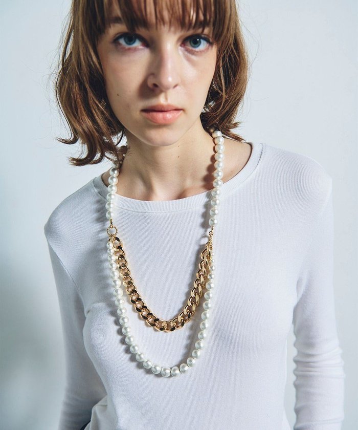 【グレース コンチネンタル/GRACE CONTINENTAL】のMOY paris Gabrielle ネックレス インテリア・キッズ・メンズ・レディースファッション・服の通販 founy(ファニー) https://founy.com/ ファッション Fashion レディースファッション Fashion for Women ジュエリー Jewelry ネックレス Necklaces & Pendants アクセサリー Fashion Accessories チェーン Chain, Chain Strap ネックレス Necklace, Pendant Necklace パール Pearl, Pearl Accent |ID: prp329100004673618 ipo3291000000033778236