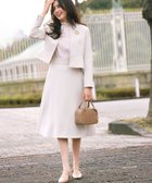 【組曲/KUMIKYOKU】の【KUMIKYOKU NAVY】コンフォータブルドレープ フレアスカート サンドベージュ系|ID: prp329100004673637 ipo3291000000033778303