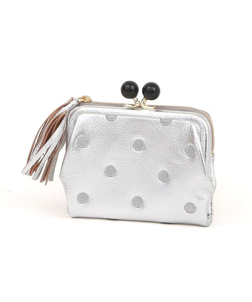 【アンビリオン/UNBILLION】のペルケ perche / アクリル玉がま口2つ折り財布 インテリア・キッズ・メンズ・レディースファッション・服の通販 founy(ファニー) ファッション Fashion レディースファッション Fashion for Women ミニ財布・二つ折り財布 Wallets & Card Cases アクリル Acrylic Material ポケット Pocket, Pocket Detail 財布 Wallet, Purse シルバードット|ID: prp329100004673643 ipo3291000000034211168