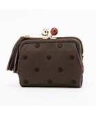 【アンビリオン/UNBILLION】のペルケ perche / アクリル玉がま口2つ折り財布 人気、トレンドファッション・服の通販 founy(ファニー) ファッション Fashion レディースファッション Fashion for Women ミニ財布・二つ折り財布 Wallets & Card Cases アクリル Acrylic Material ポケット Pocket, Pocket Detail 財布 Wallet, Purse thumbnail ブラウンドット|ID: prp329100004673643 ipo3291000000034211172