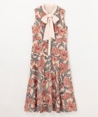 【グレース コンチネンタル/GRACE CONTINENTAL】のフラワー刺繍ミディドレス ピンク|ID: prp329100004673648 ipo3291000000033778354