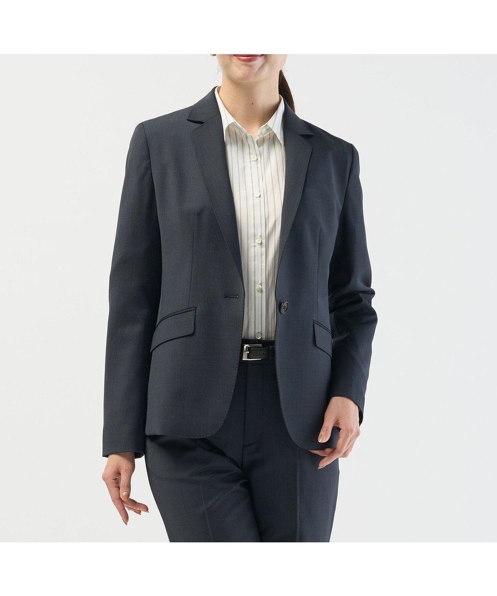 【ジェイ プレス/J.PRESS】の【セットアップ対応】BAHARIYE テーラード ジャケット 人気、トレンドファッション・服の通販 founy(ファニー) ファッション Fashion レディースファッション Fashion for Women アウター Coat / Outerwear Collection レディースジャケット・軽アウター Jackets テーラードジャケット / 通勤・きれいめスタイル Tailored Jackets & Blazers ジャケット Jacket, Outerwear ストライプ Stripe, Striped Pattern ストレッチ Stretch, Stretchy Fabric ストレート Straight, Straight Cut セットアップ Set-Up, Coordinated Outfit テーラード Tailored, Tailored Fit バランス Balance, Style Balance ベーシック Basic, Essential 無地 Plain, Solid Color A/W・秋冬 Autumn/Winter エレガント 上品 Elegant セレモニー Ceremony other-1|ID: prp329100004673649 ipo3291000000034496733