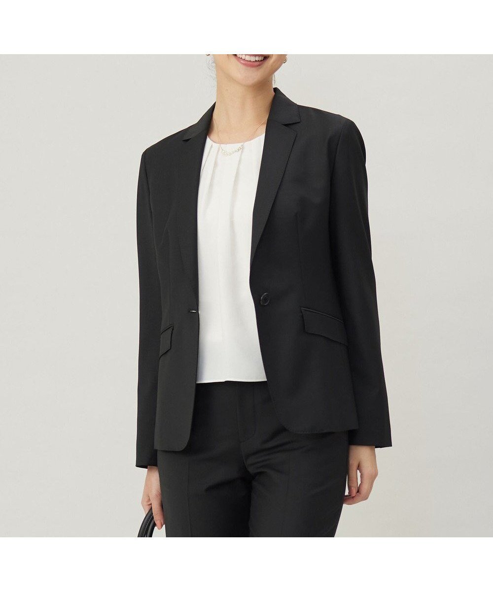 【ジェイ プレス/J.PRESS】の【セットアップ対応】BAHARIYE SOLID テーラード ジャケット 人気、トレンドファッション・服の通販 founy(ファニー) ファッション Fashion レディースファッション Fashion for Women アウター Coat / Outerwear Collection レディースジャケット・軽アウター Jackets テーラードジャケット / 通勤・きれいめスタイル Tailored Jackets & Blazers インナー Innerwear シンプル Simple, Minimal ジャケット Jacket, Outerwear ストライプ Stripe, Striped Pattern ストレッチ Stretch, Stretchy Fabric ストレート Straight, Straight Cut セットアップ Set-Up, Coordinated Outfit テーラード Tailored, Tailored Fit バランス Balance, Style Balance ベーシック Basic, Essential 無地 Plain, Solid Color A/W・秋冬 Autumn/Winter other-1|ID: prp329100004673651 ipo3291000000034290389