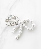 【トッカ/TOCCA】のRIBBON BROOCH NECKLACE ブローチネックレス 人気、トレンドファッション・服の通販 founy(ファニー) ファッション Fashion レディースファッション Fashion for Women ジュエリー Jewelry ネックレス Necklaces & Pendants おすすめ Recommended / Our Picks アクセサリー Fashion Accessories アシンメトリー Asymmetrical Style ギフト プレゼント Gift / Present セレモニー Ceremony チェーン Chain, Chain Strap ネックレス Necklace, Pendant Necklace パール Pearl, Pearl Accent ビジュー Bijou, Jewel-like Accent フォルム Silhouette, Form フォーマル Formal, Dressy フリル Frill, Ruffle ブローチ Brooch, Pin Brooch ミックス Mix, Mixed Style リボン Ribbon, Bow エレガント 上品 Elegant 無地 Plain, Solid Color thumbnail シルバー系|ID: prp329100004673659 ipo3291000000035990588